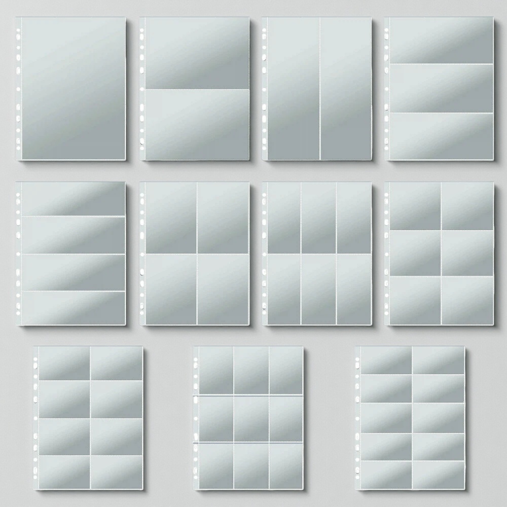 Binder A4 Lever - Pagine di carte per album fotografici