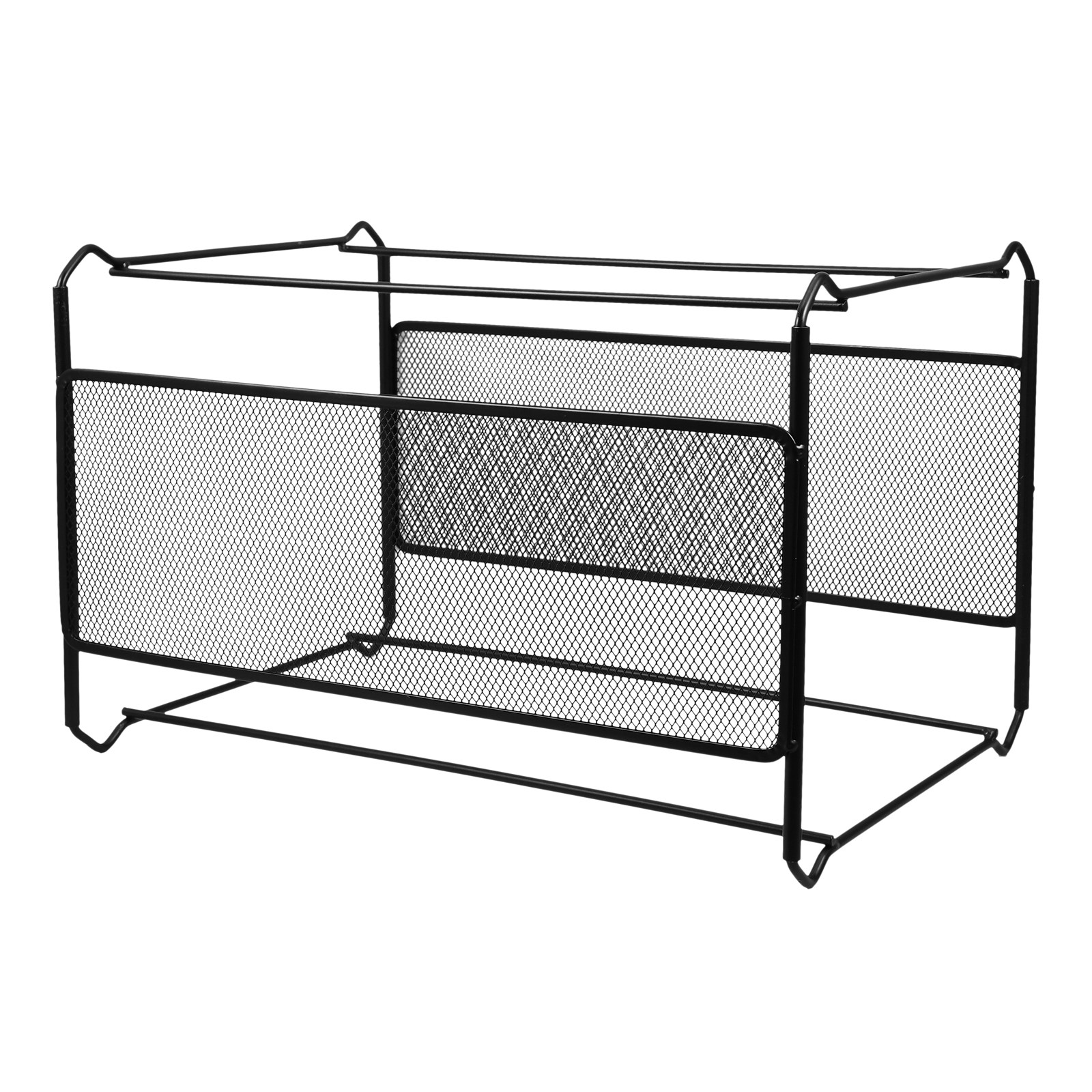 Magazine Holder Rack - Portadocumenti in rete metallica, organizer da