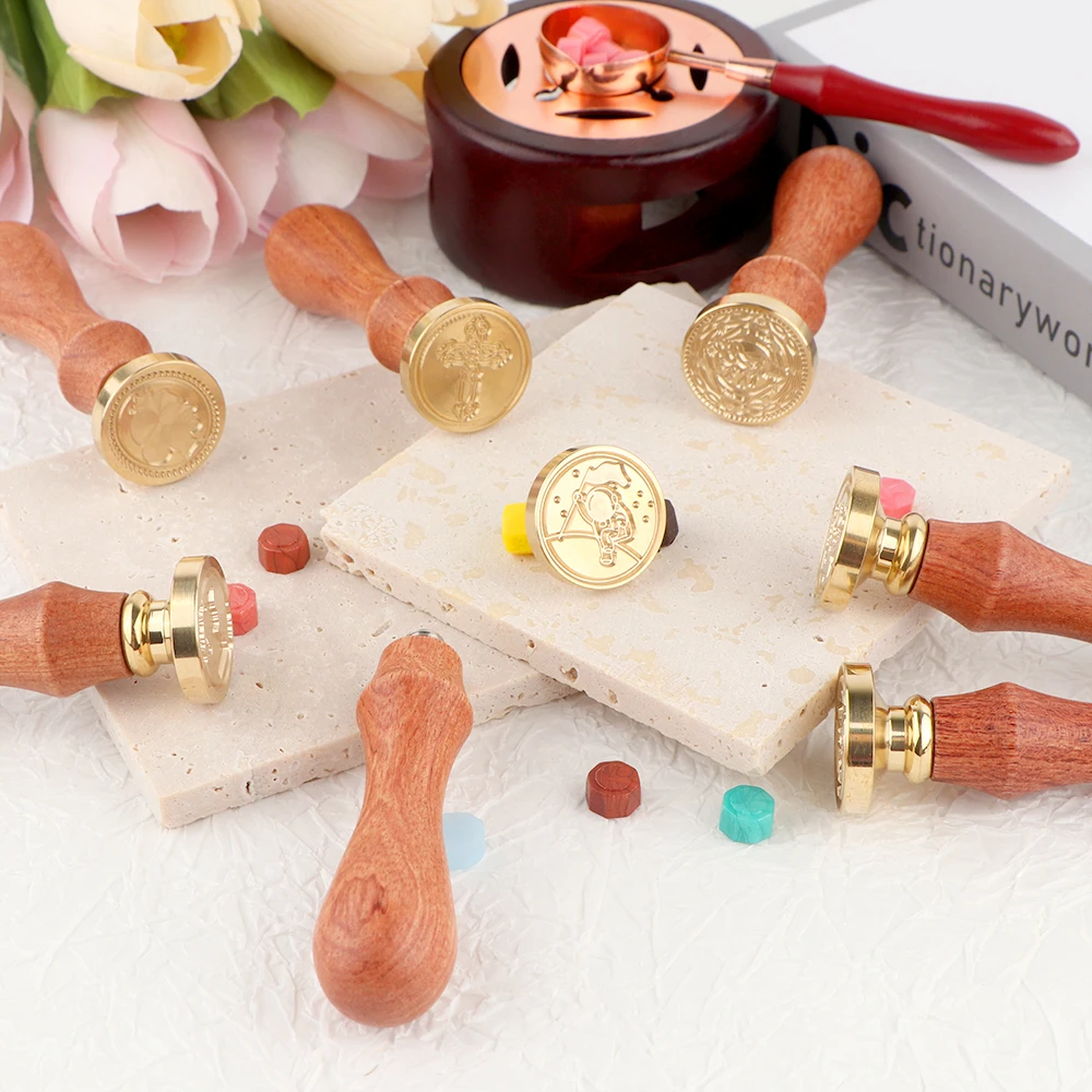 Set di timbri con sigillo di c - Wax Seal Stamp Set recensione e prezzo