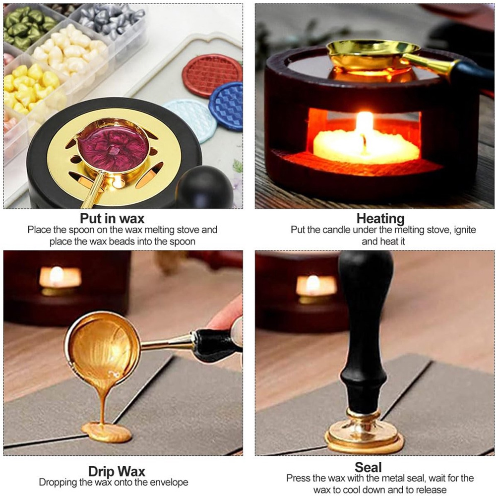 Kit Personalizzato per Timbro  - Wax Seal Stamp Set recensione e prezzo