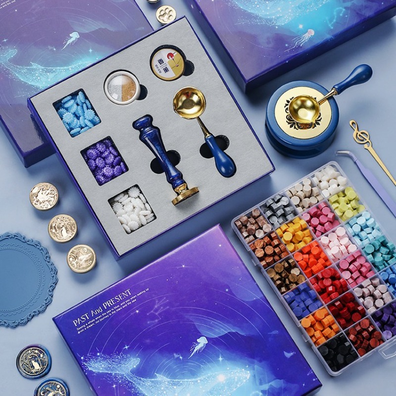Kit Completo per Sigilli in Ce - Wax Seal Stamp Set recensione e prezzo